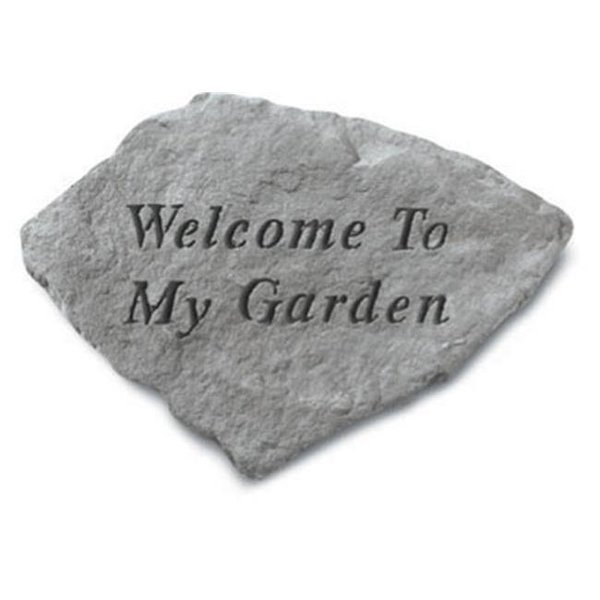 Kay Berry Inc Kay Berry- Inc. 60320 Welcome To My Garden - Garden Accent - 11 Inches x 7.5 Inches 60320